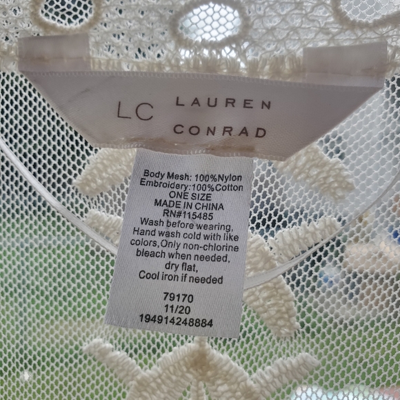 Lauren Conrad Cover Up/Kimono OS - Picture 5 of 5